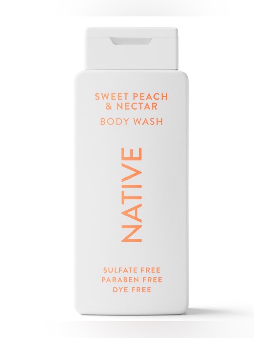 New Native Sweet Peach & Nectar Body Wash